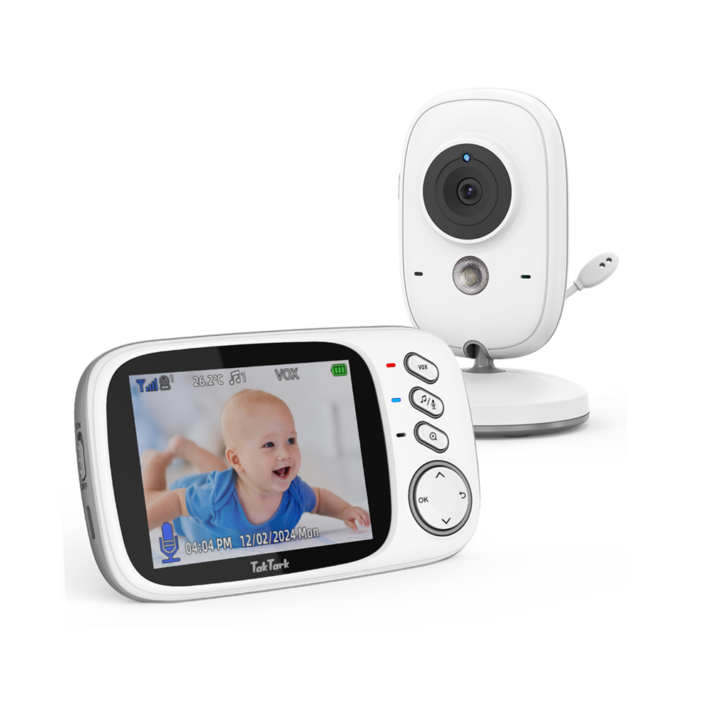 Audio Music Video - TakTark 3,2 Zoll Wireless Video Babyphone