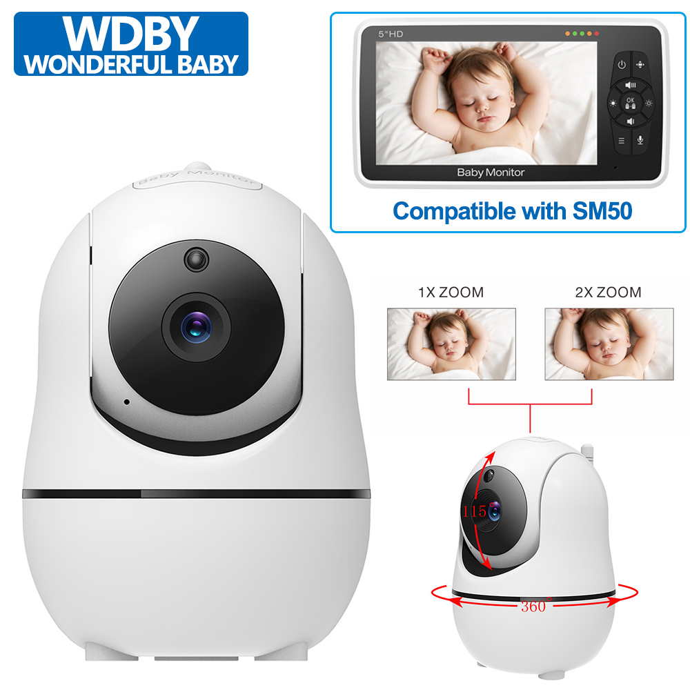 Audio Music Video - Separate Kamera für SM50 Video-Babyphone, 4x