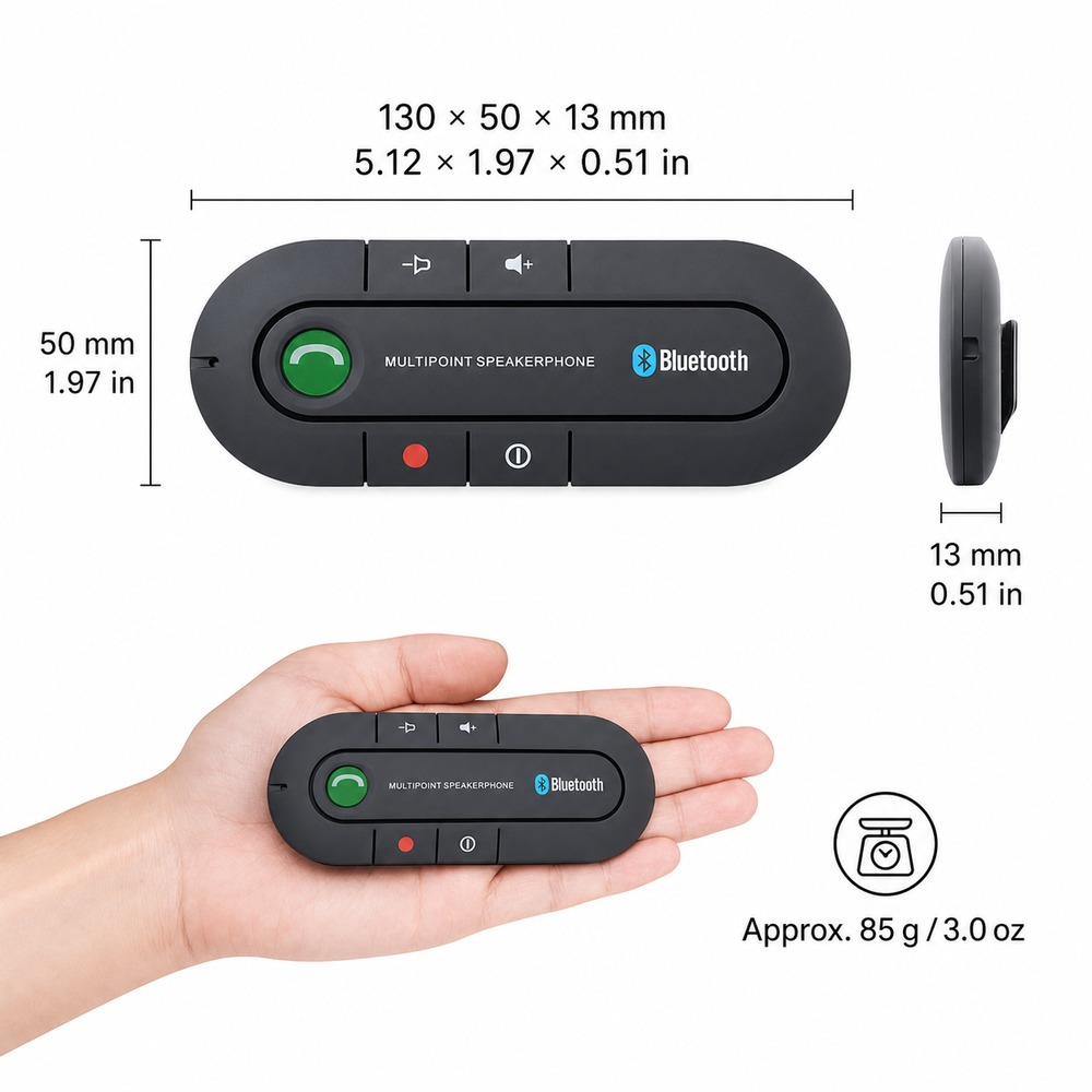Bluetooth 4.1 Auto-Lautspreche – Audio Music Car Bewertung und Preis