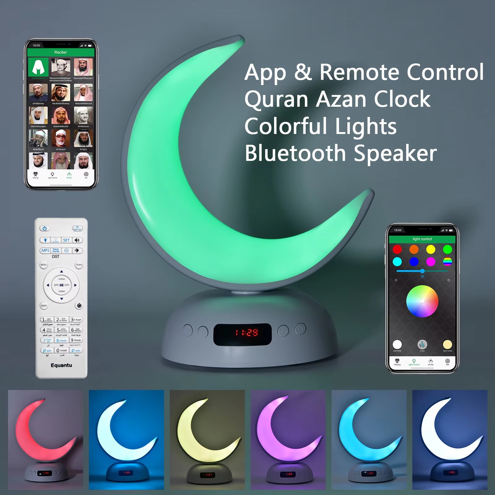 Koran Azan Uhr Islam Muslimisc – Audio Music Islamic Bewertung und Preis
