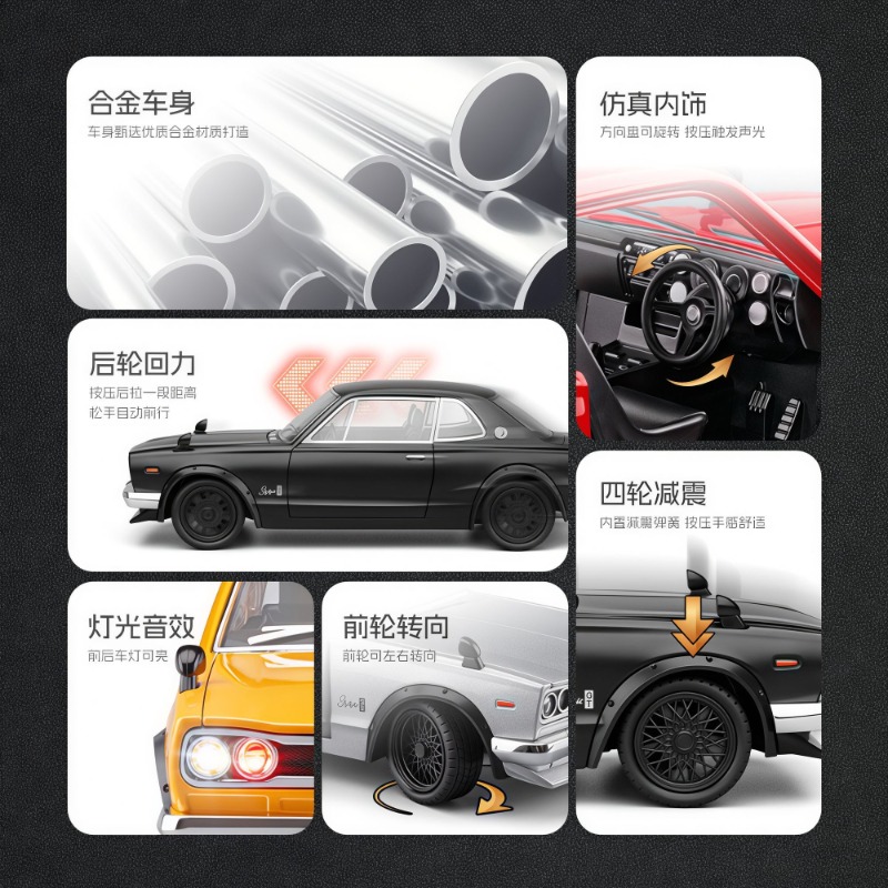 1:22 Nissan Skyline GT-R Hakos – Audio Music Car Bewertung und Preis